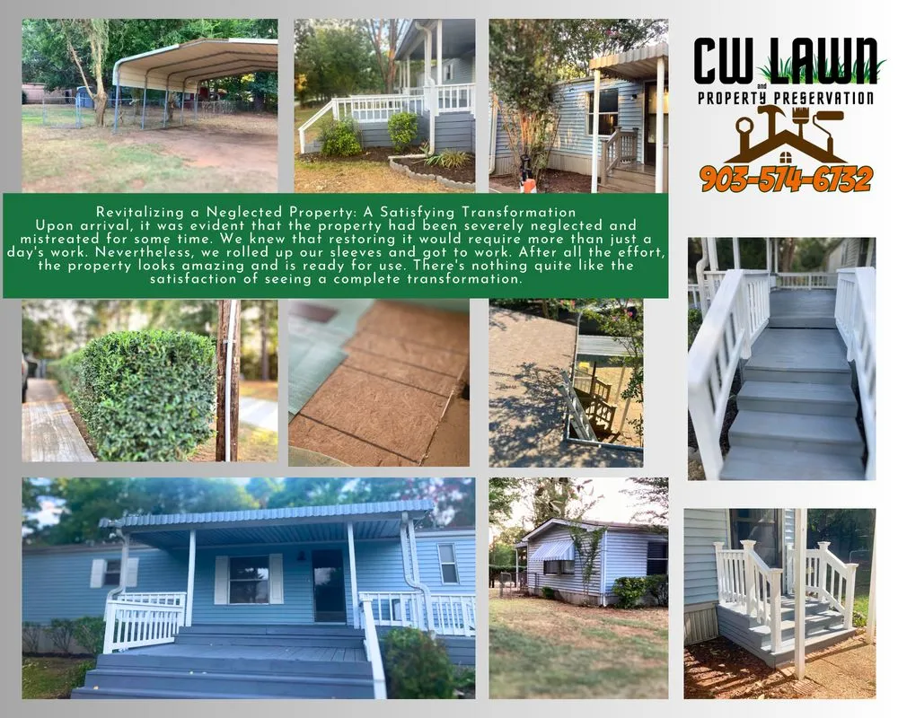 Professional yard cleanup service experts serving Frankston, TX - CW Lawn and Property Preservation
