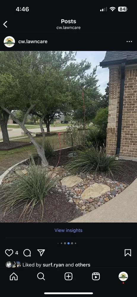 Trusted lawn mowing service experts serving Rockwall, TX - C&W Lawn Care