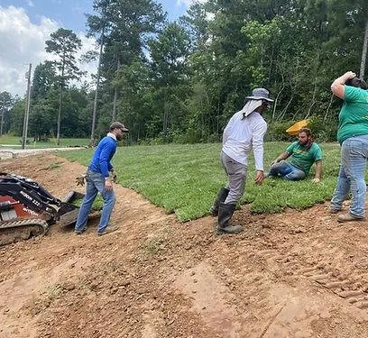 Local yard cleanup service for homes across Huntsville, TX - CWB Landscapes