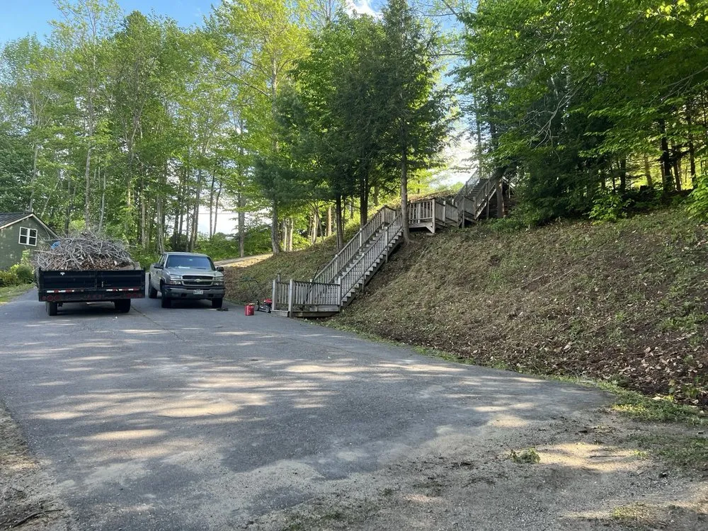 Affordable residential landscaping in New Vineyard, ME by CWB lawn care & landscaping