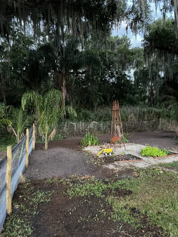 Affordable garden landscaping with custom design in Lake Placid, FL by CWS Landscapes
