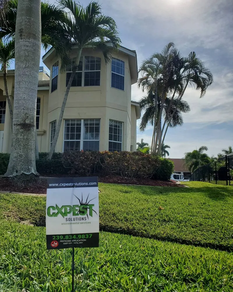 Top-rated yard maintenance in Cape Coral, FL by CX Pest Solutions