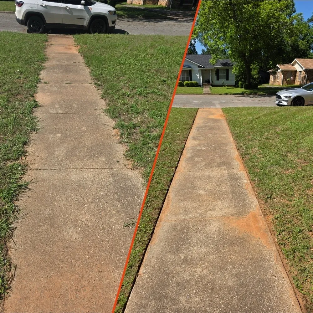 Professional yard maintenance in Jacksonville, TX by CxA's Lawn & Landscaping