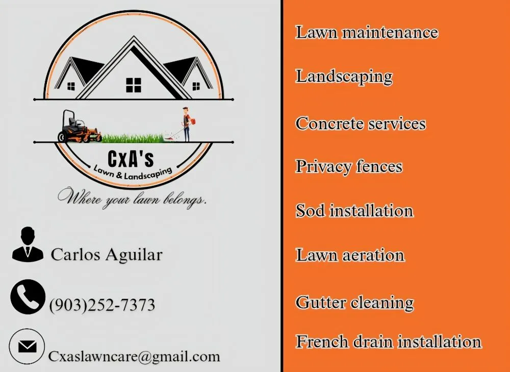 Trusted garden landscaping in Jacksonville, TX by CxA's Lawn & Landscaping