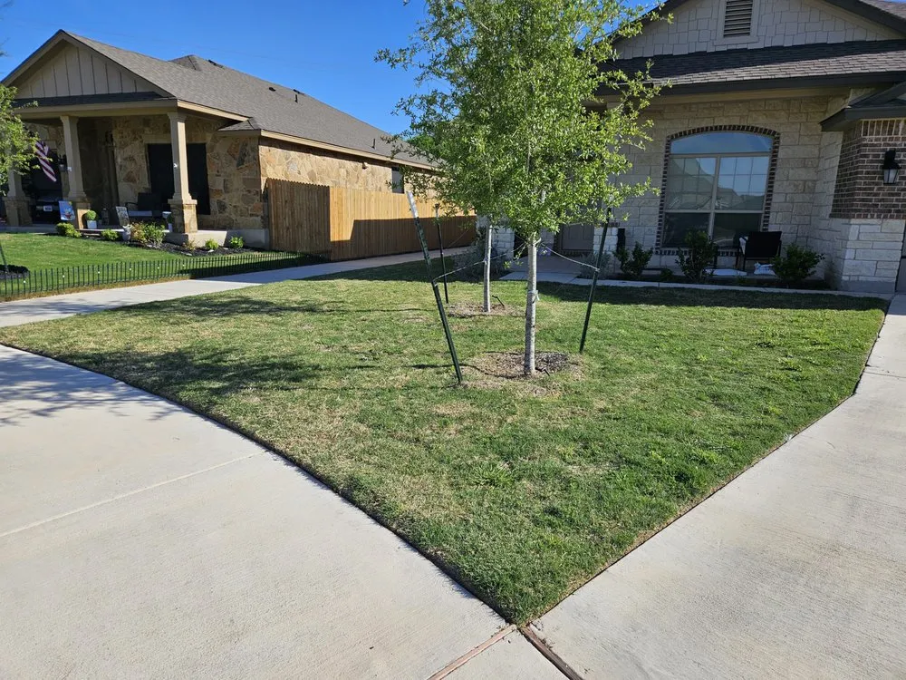 Professional landscape design in Killeen, TX by Cyber Blades