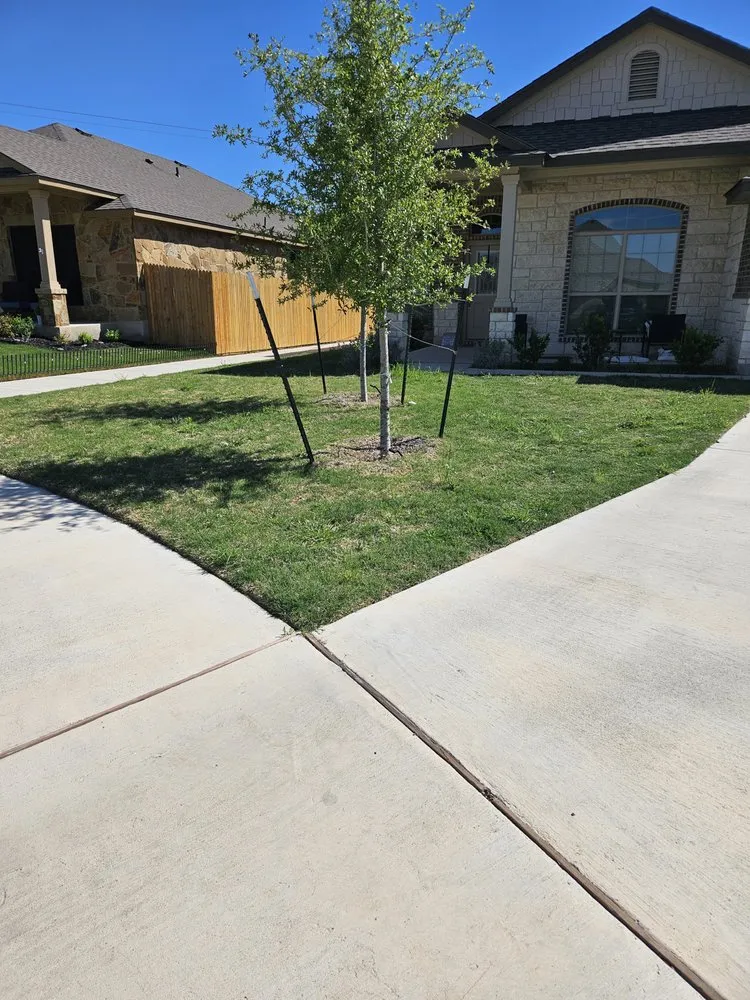 Professional outdoor landscaping in Killeen, TX by Cyber Blades