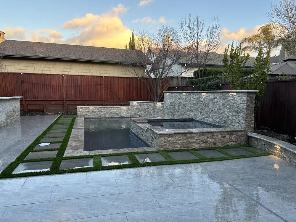 Reliable lawn care service with custom design in Stockton, CA by Cypress Builders