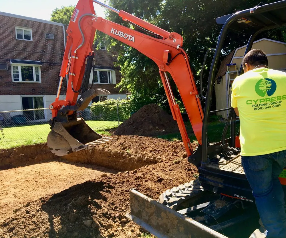 Top-rated yard cleanup service for outdoor upgrades in Hamilton, NJ by Cypress Holdings Group