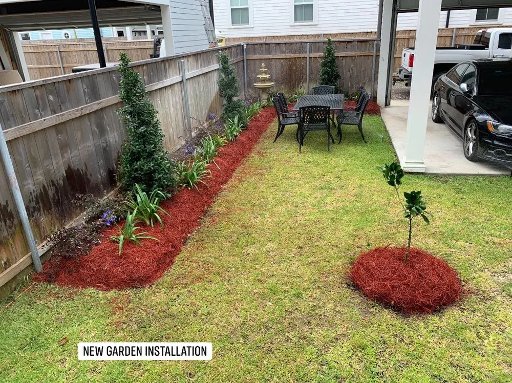 Local landscape installation in Marrero, LA - Cypress Landscaping