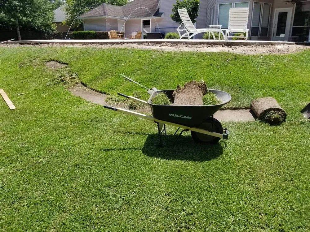 Affordable lawn mowing service for residential properties in Lacombe, LA by Cypress Pointe Landscaping