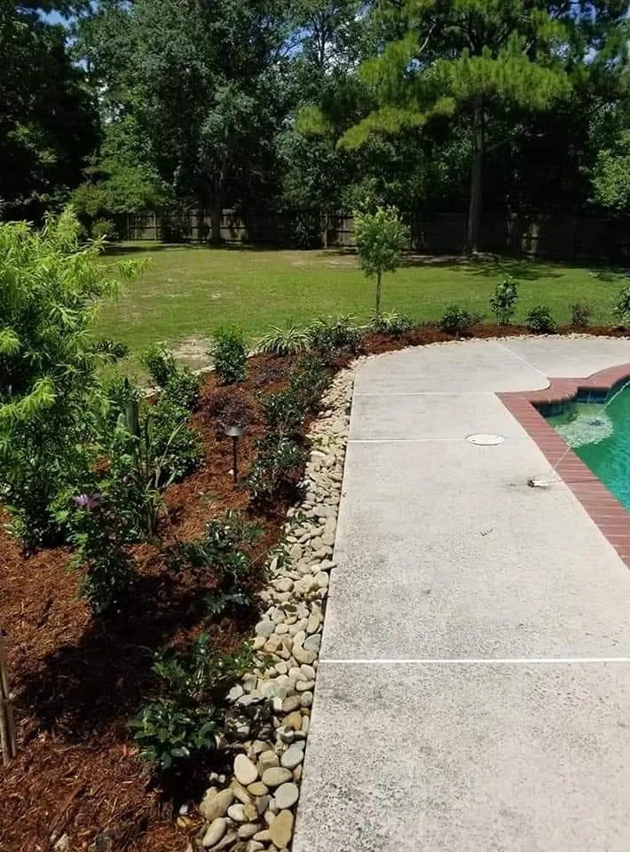 Reliable garden landscaping for homes in Lacombe, LA by Cypress Pointe Landscaping