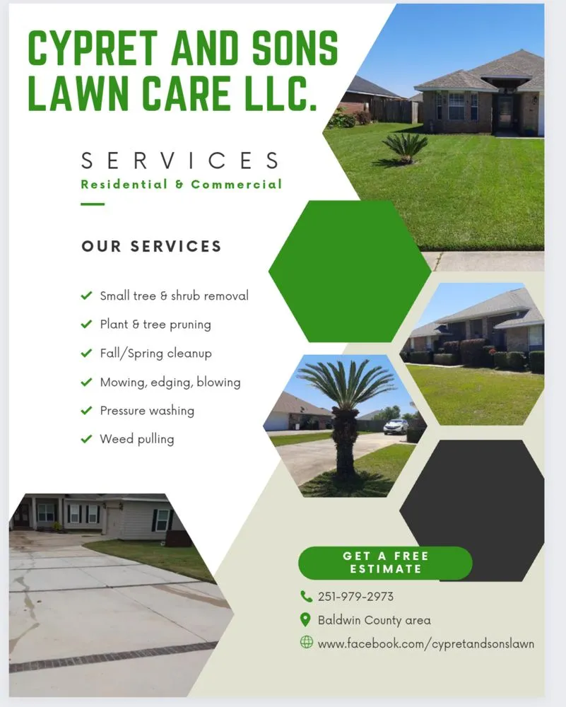 Local garden landscaping in Foley, AL by Cypret & Son's Lawn Care