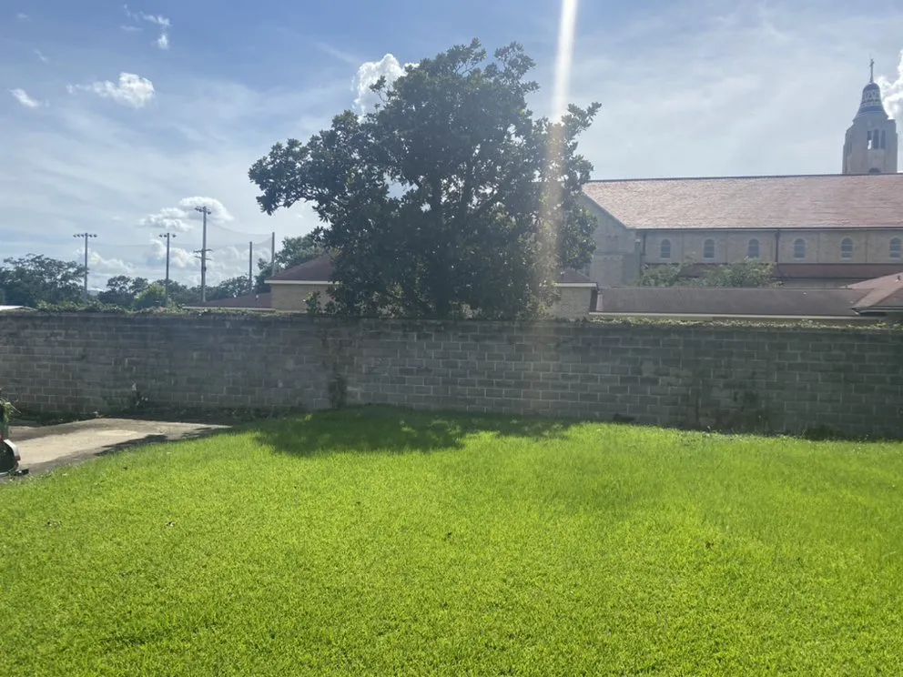 Custom landscape installation in Baton Rouge, LA by Cyrus Architectual Landscaping