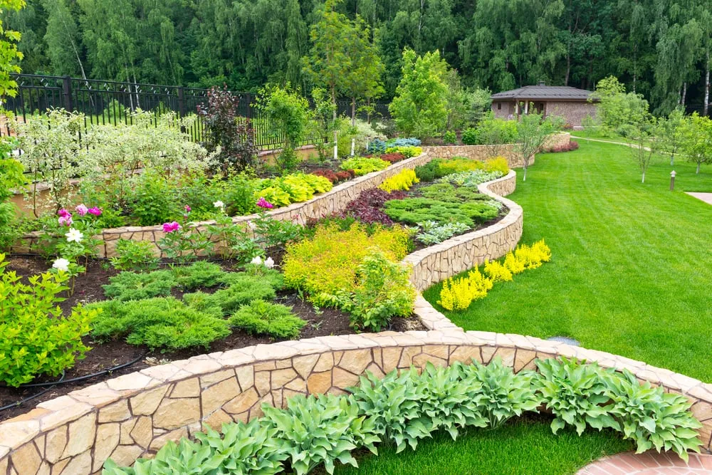 Professional garden landscaping near you in Colchester, CT by CZ Contracting & Landscaping