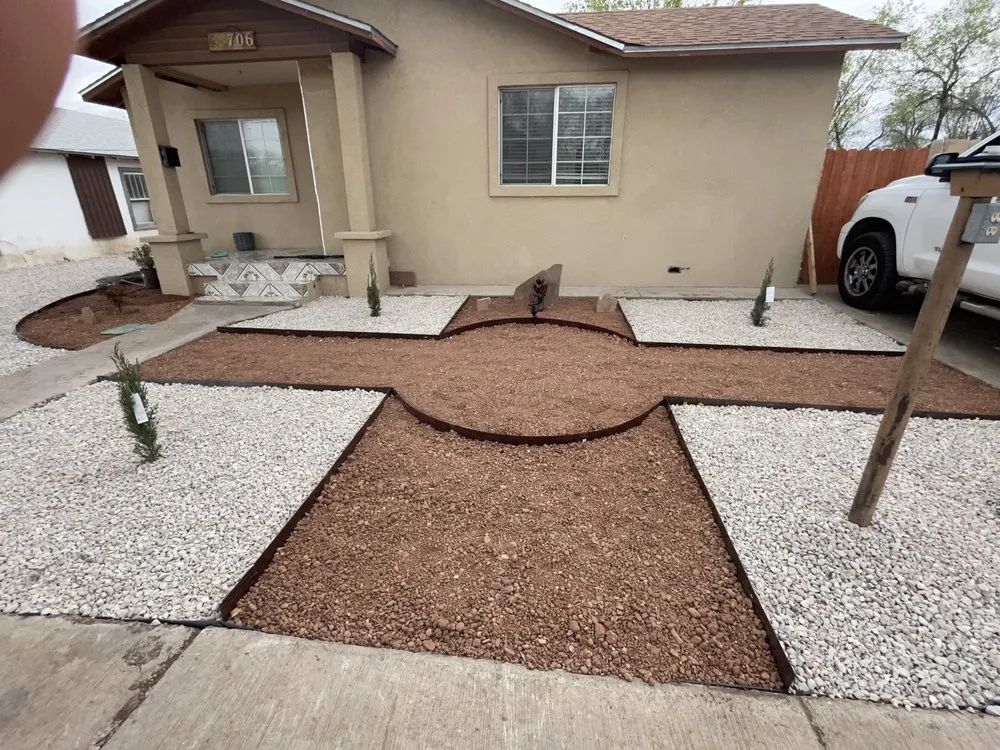 Local garden landscaping with custom design across Roswell, NM - D & B Landscaping