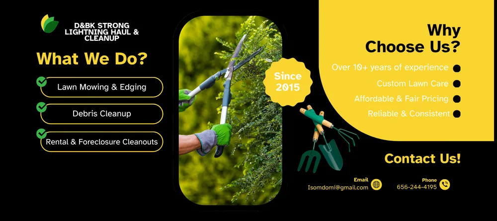 Top-rated landscaping services in Tampa, FL by D & Bk Strong Lightning Haul & Cleanup