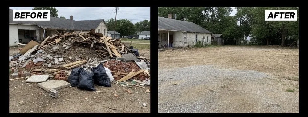 Top-rated lawn care service experts serving Tampa, FL - D & Bk Strong Lightning Haul & Cleanup