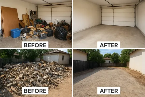 D & Bk Strong Lightning Haul & Cleanup Logo