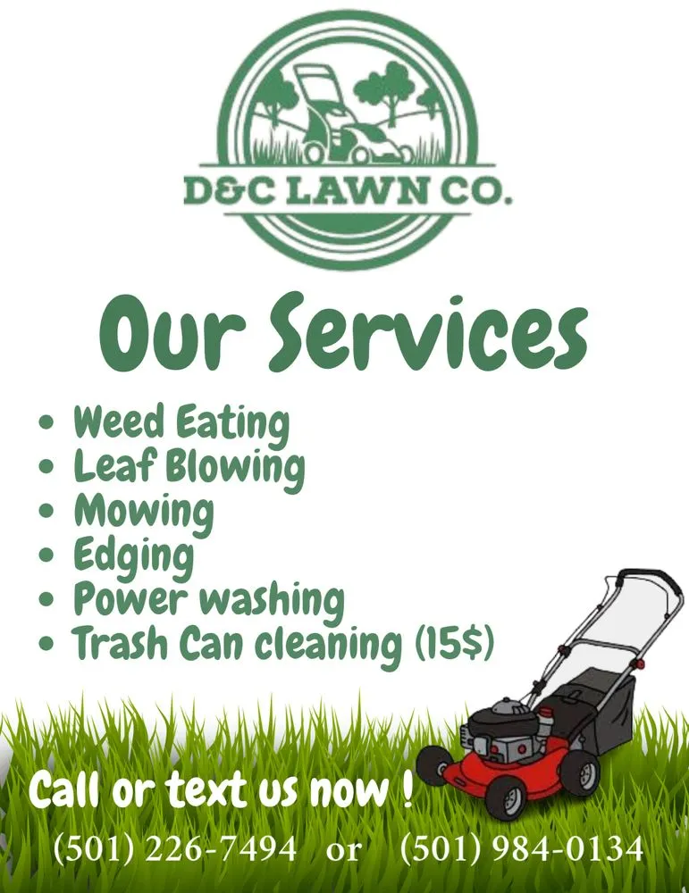 Professional landscape installation with custom design in Hot Springs, AR by D & C Lawn