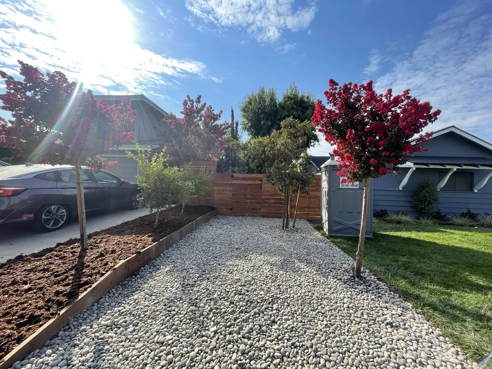 Custom residential landscaping for residential properties across Fremont, CA - D & C Owl Landscape
