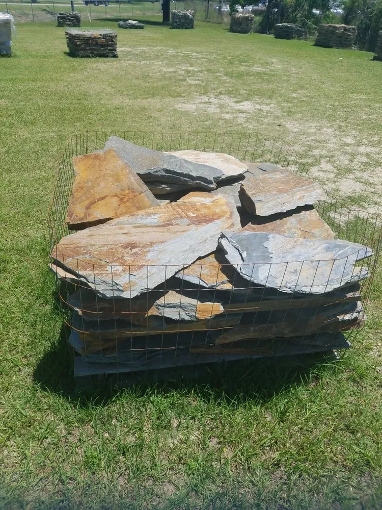 Custom garden landscaping experts serving Tifton, GA - D & D Construction & Rock Yard