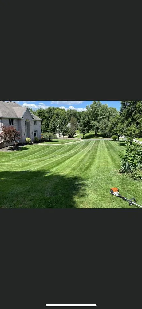Custom residential landscaping for year-round maintenance across Georgetown, PA - D & D Excavtion And Lawn Services