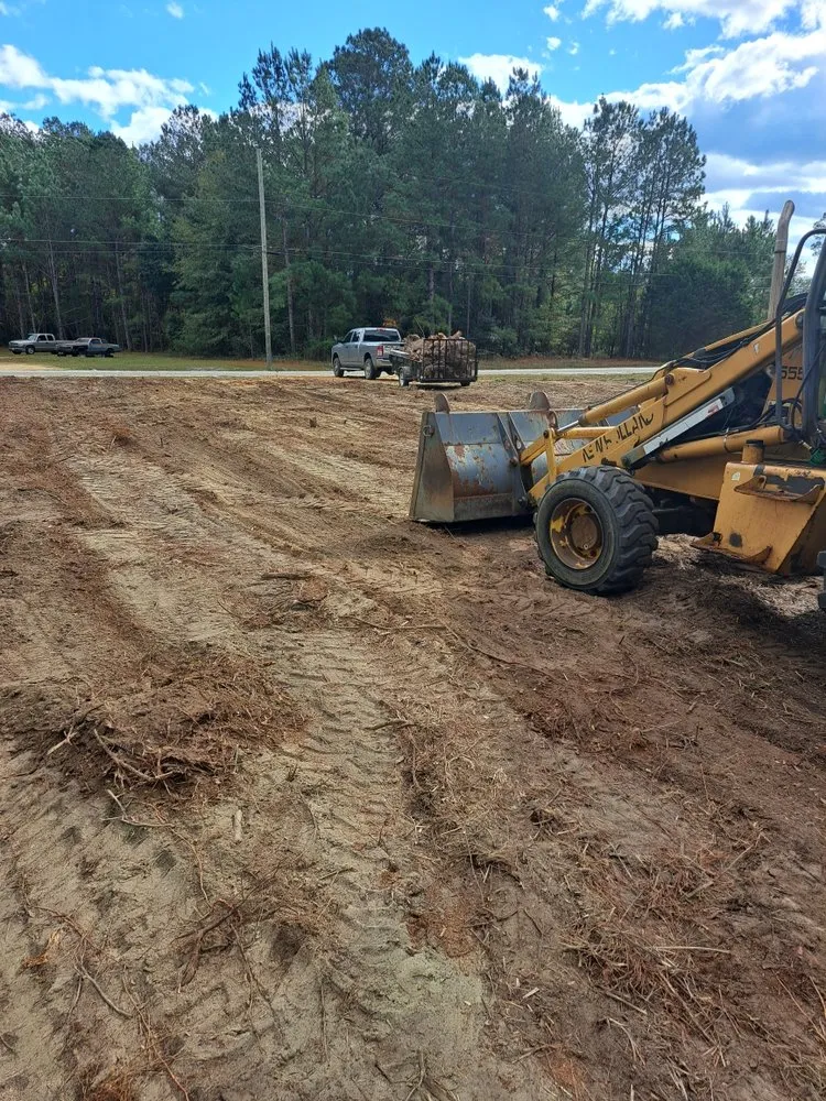 Custom landscaping services for residential properties in Latta, SC by D & D Land Clearing