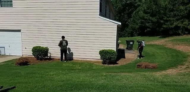 Custom lawn care service for year-round maintenance across Atlanta, GA - D & D Landscaping