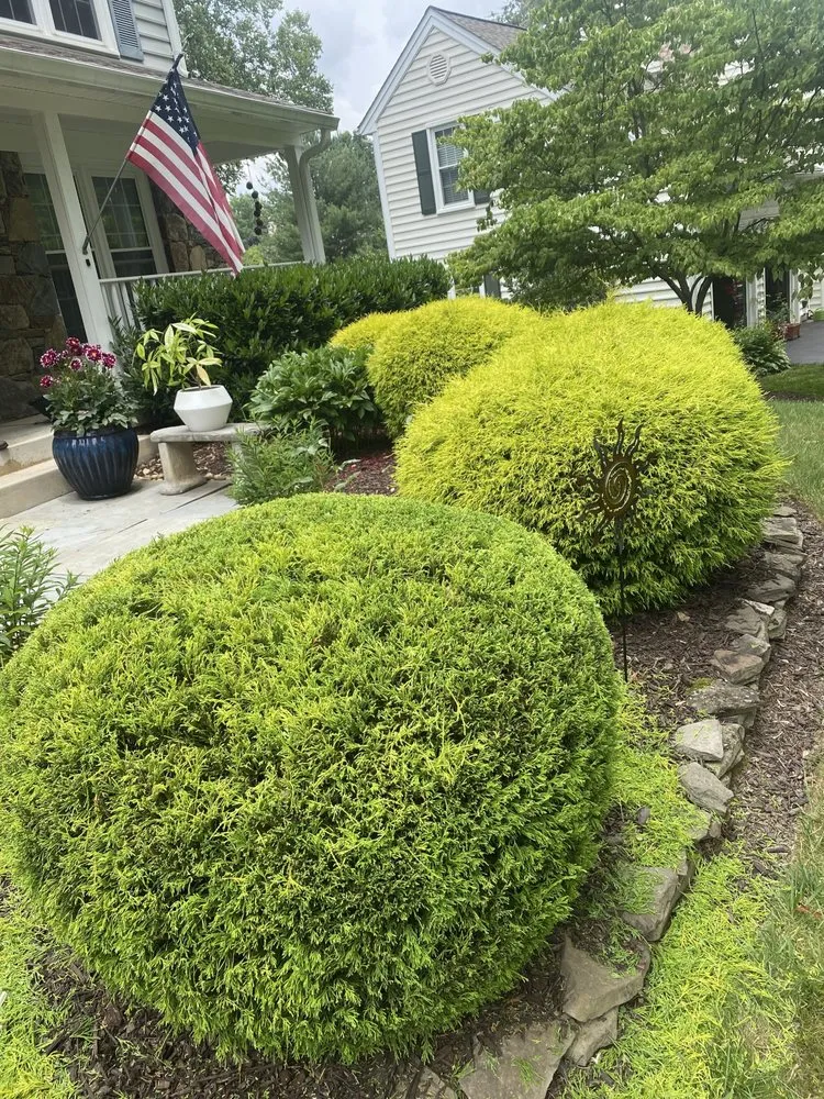 Custom residential landscaping for homes in Damascus, MD by D & D Landscaping