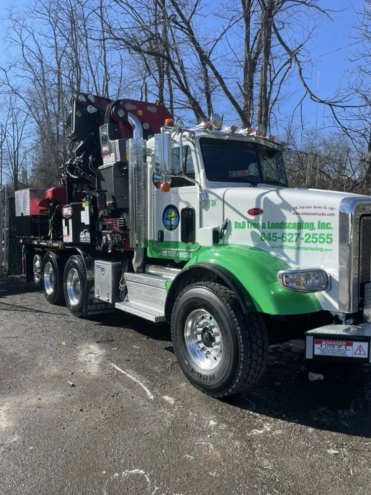 Custom residential landscaping for year-round maintenance in Nanuet, NY by D & D Tree & Landscape