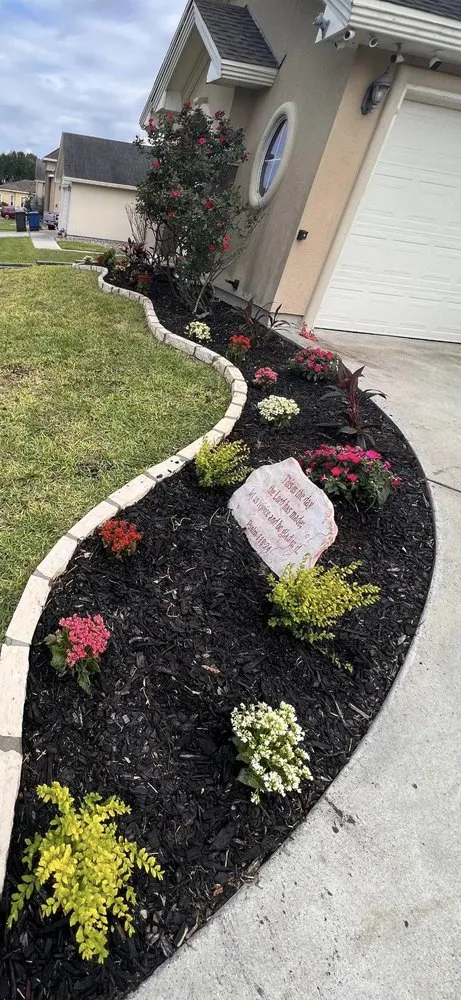 Professional outdoor landscaping in Corpus Christi, TX - D & E Groundskeeping Yard Services