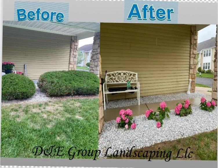 Reliable outdoor landscaping for residential properties in East Windsor, NJ by D & E Group Cleaning Services