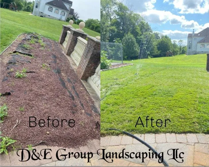 Local outdoor landscaping in East Windsor, NJ - D & E Group Cleaning Services