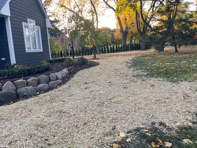 Custom yard cleanup service in Richmond, MI - D & E Landscaping & Grading