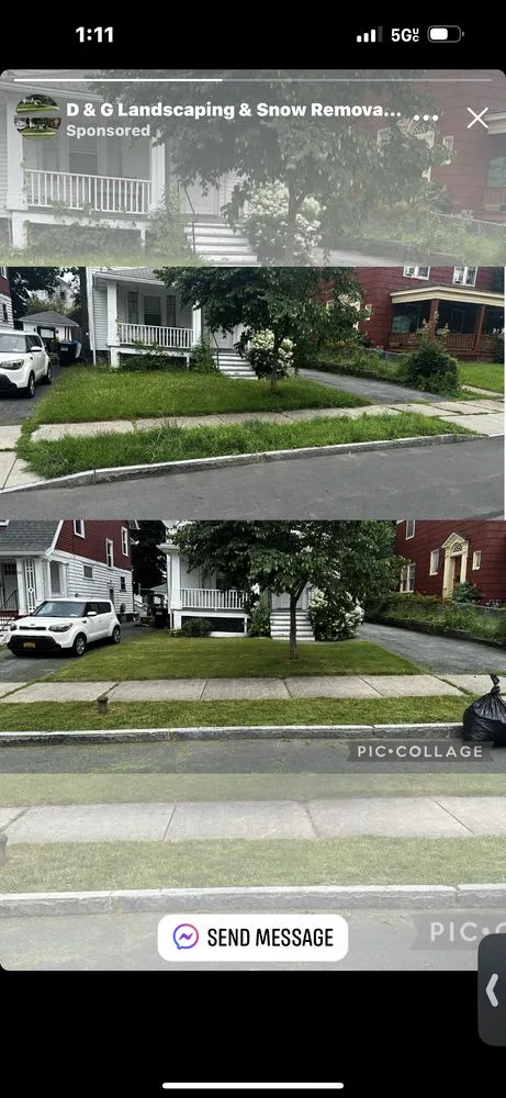 Professional residential landscaping in Syracuse, NY by D & G Landscaping & Snow Removal