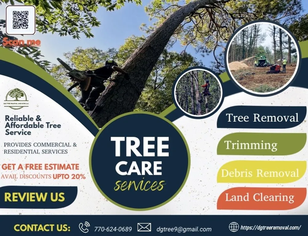 Reliable residential landscaping experts serving Sugar Hill, GA - D & G Tree Removal And More