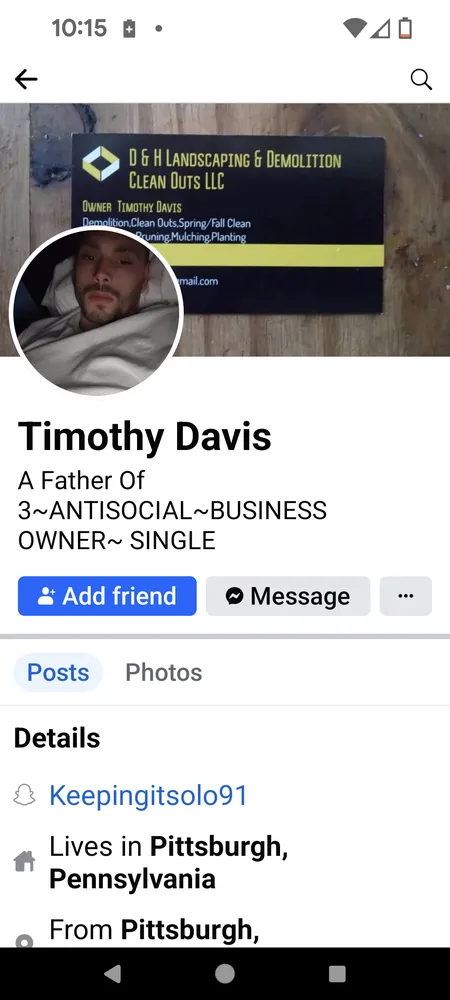 Top-rated outdoor landscaping for year-round maintenance across Pittsburgh, PA - D & H Landscaping & Demolition Clean Outs