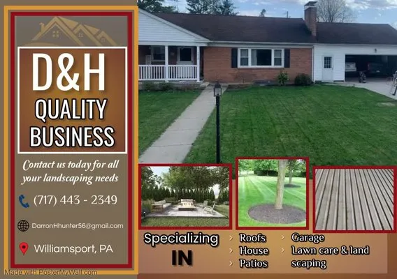 D & H Quality Business Logo