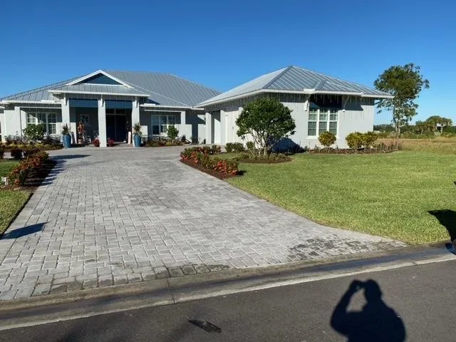 Local outdoor landscaping with custom design across Port St. Lucie, FL - D & J Brothers