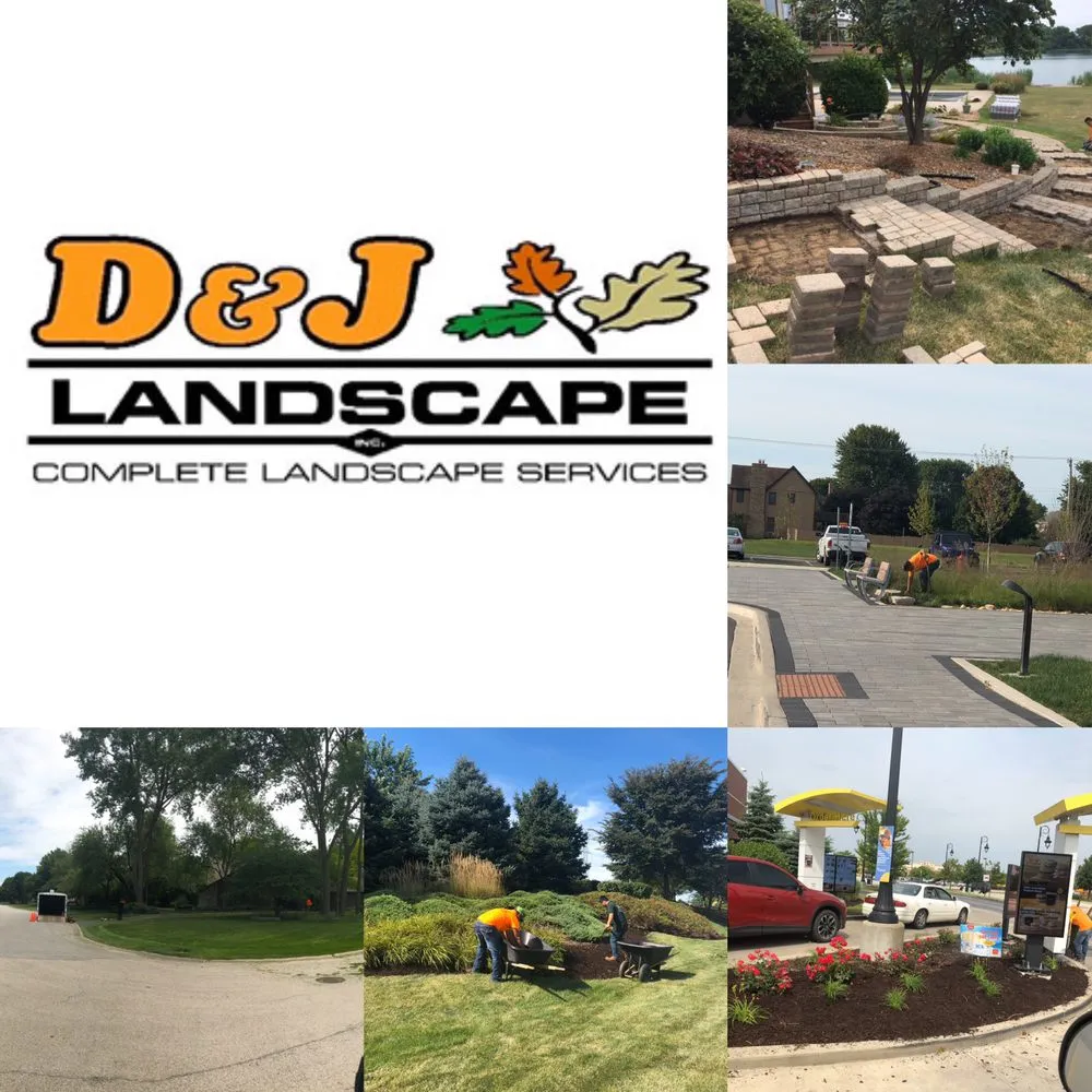 Custom yard maintenance in Shorewood, IL by D & J Landscape