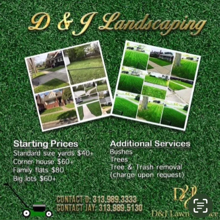 Affordable yard maintenance in Madison Heights, MI - D & J Landscaping