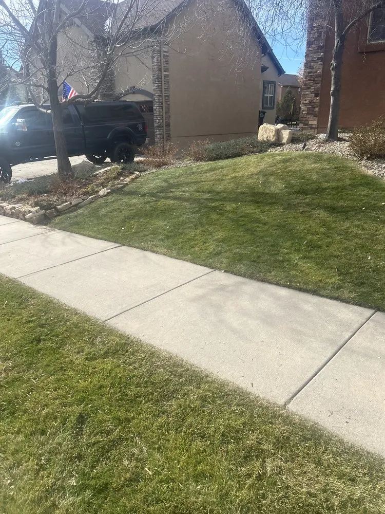 Expert landscape design with custom design in Colorado Springs, CO by D & J Lawn Care Services