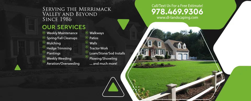 Custom outdoor landscaping in Haverhill, MA - D & L Landscaping