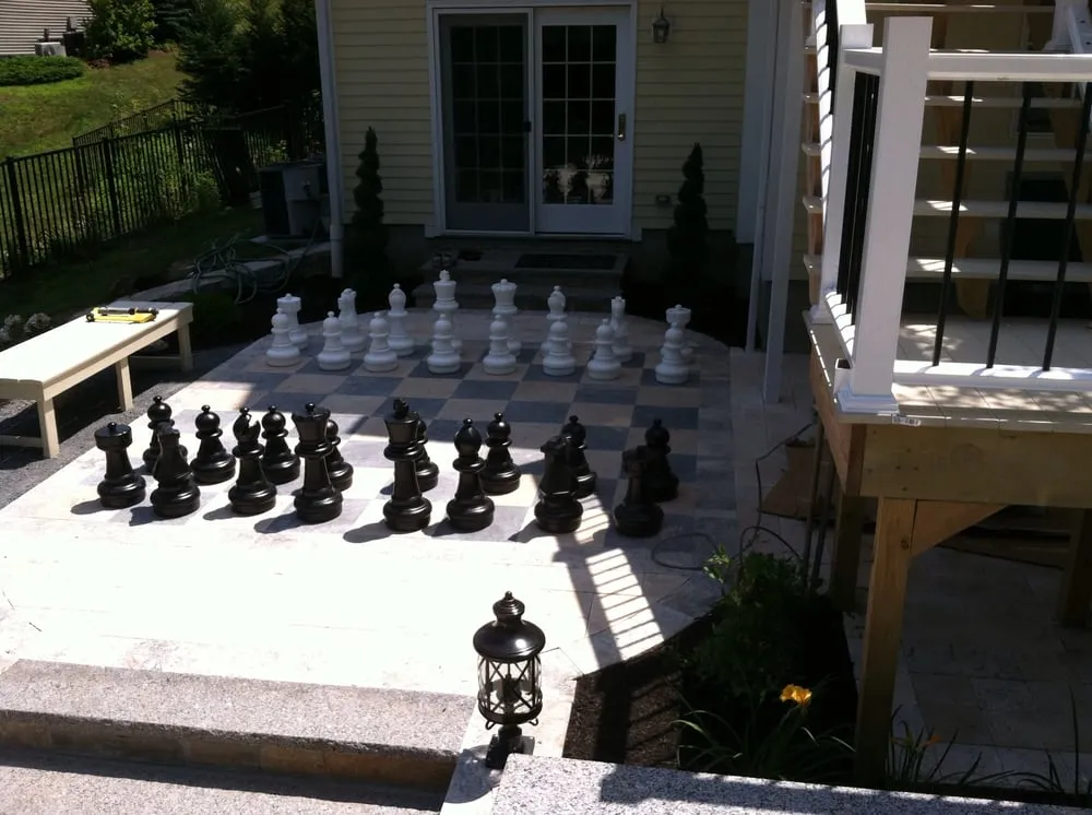 Top-rated outdoor landscaping for outdoor upgrades in Wellesley Hills, MA by D & M Landscape and Construction