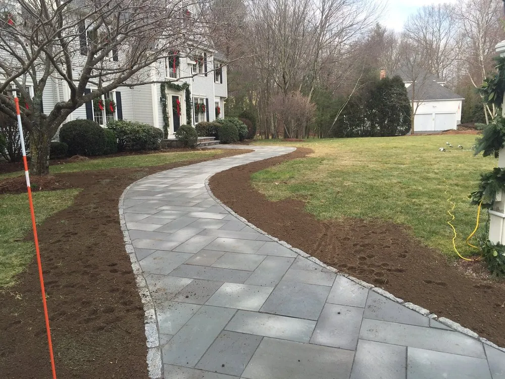 Local lawn mowing service for beautiful yards in Wellesley Hills, MA by D & M Landscape and Construction