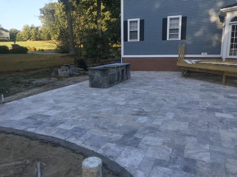 Local residential landscaping in Wellesley Hills, MA by D & M Landscape and Construction