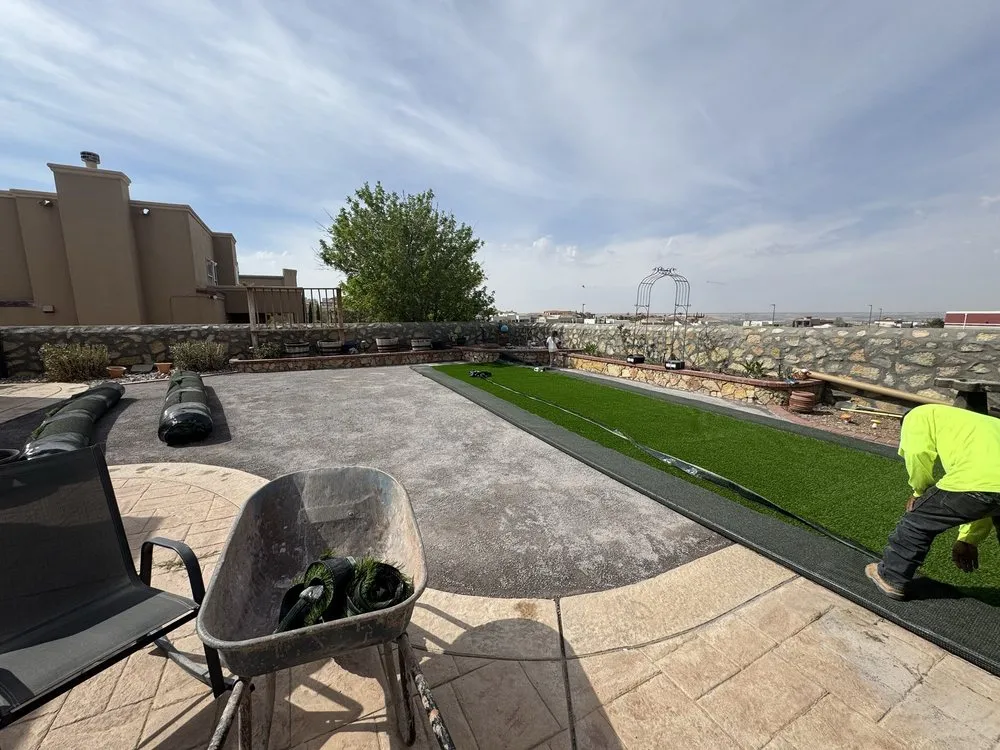Trusted yard maintenance for outdoor upgrades in El Paso, TX by D & R Demolition Landscape And Maintenance