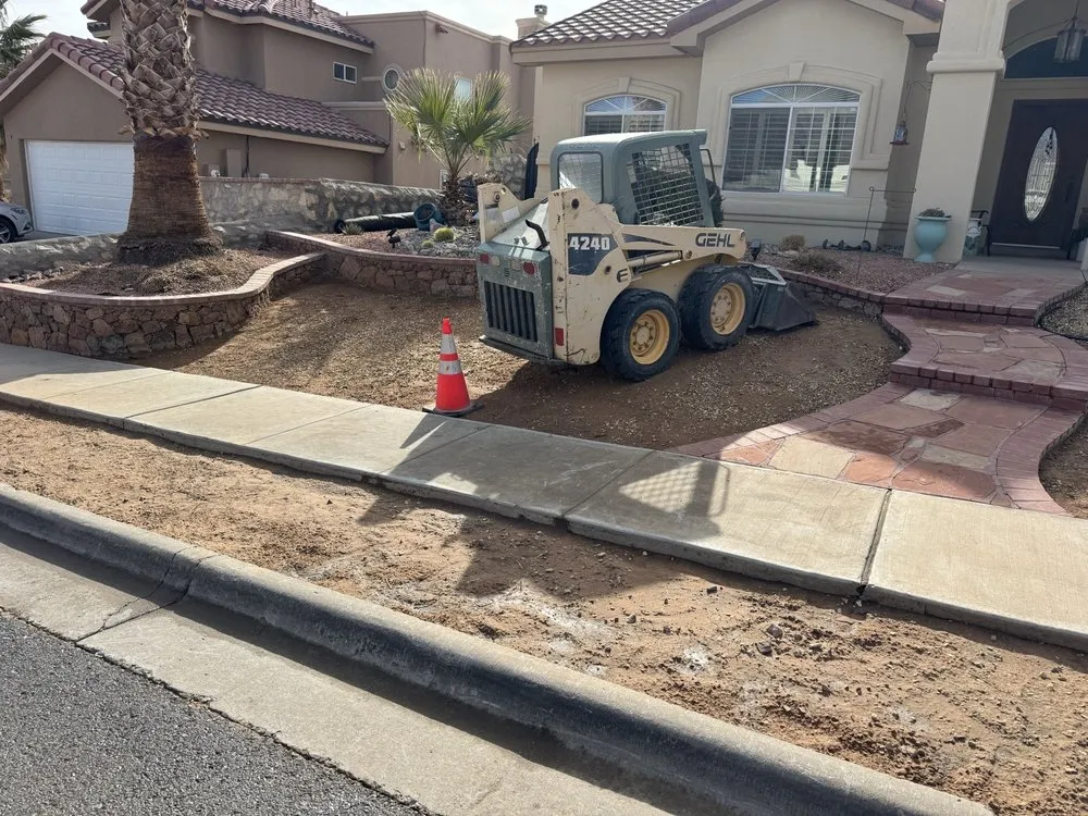 Trusted garden landscaping in El Paso, TX by D & R Demolition Landscape And Maintenance