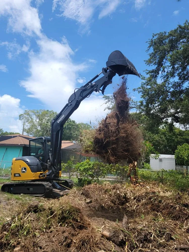 Local lawn mowing service in Fort Pierce, FL by D & R Landscaping & Excavation