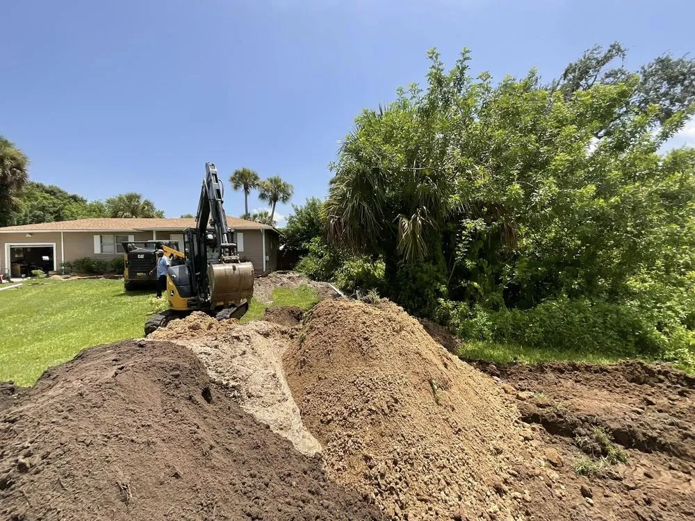 Trusted yard maintenance in Fort Pierce, FL by D & R Landscaping & Excavation